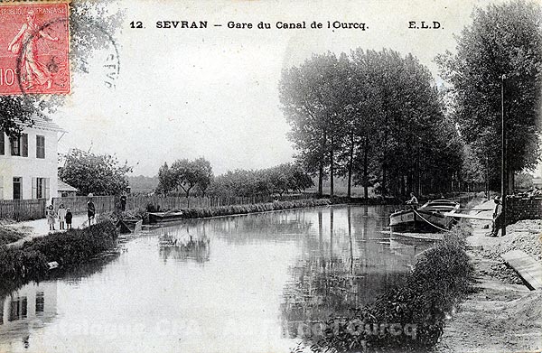 12. SEVRAN — Gare du Canal de l'Ourcq